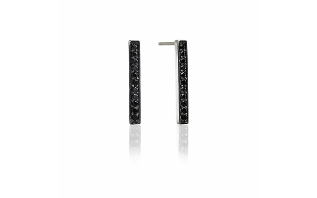 Øreringe Til Kvinder Sif Jakobs E1023-bk 2,5 Cm - Sterling Sølv, Grå