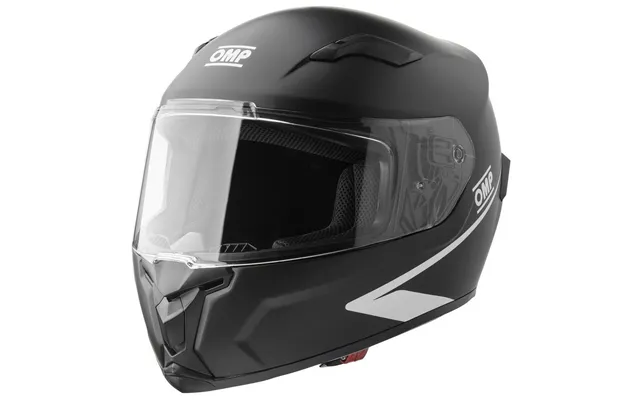 Omp Circuit Evo2 Motorcykelhjelm Xs - Mat Sort