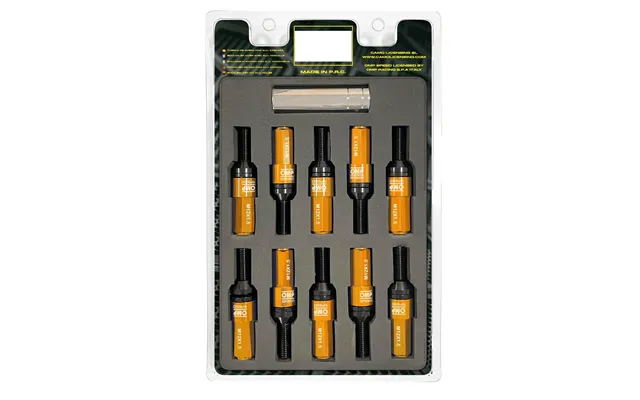 Omp Skruesæt Omps09981210 - Orange M12 X 1,50, 28 Mm 20 Stk.