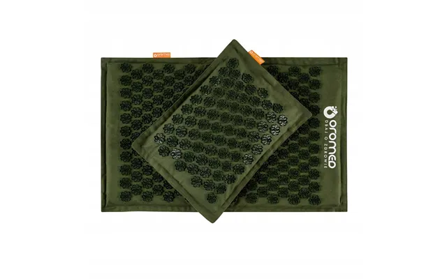 Oromed Oro-health Polstret Trykpunktsmåtte Med Pude - Grøn 43 × 67 Cm