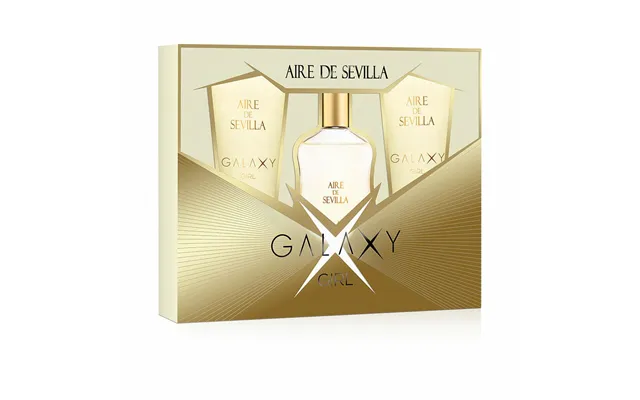 Parfumesæt Til Kvinder Aire De Sevilla - Aire De Sevilla Galaxy Girl Edt, 3 Dele