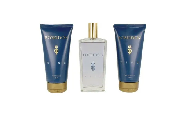Parfumesæt Til Mænd Poseidon The King - 3 Dele