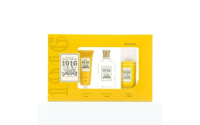 Parfumesæt Unisex Puig Agua De Colonia 1916 - 3 Dele