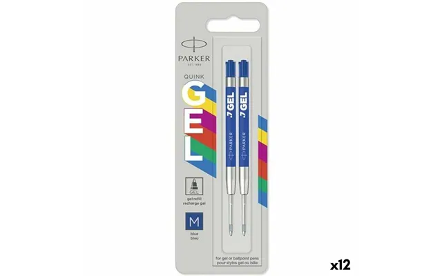 Parker Jotter Gel-refill, Blå - 2 Stk. 12 Pakker