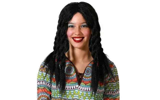 Paryk Til Kostume - Sort Dreadlocks