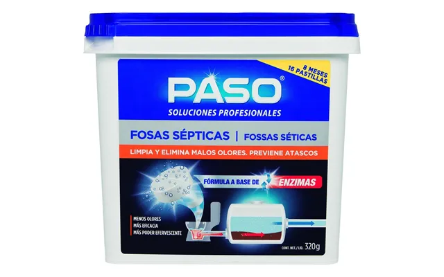 Paso Afløbsrens-tabletter Til Septiktank - 320 G