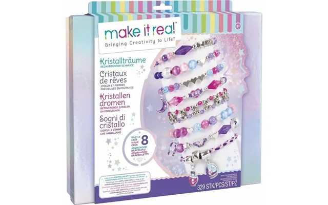 Perler Sæt - Lansay Make It Real Armbåndssæt