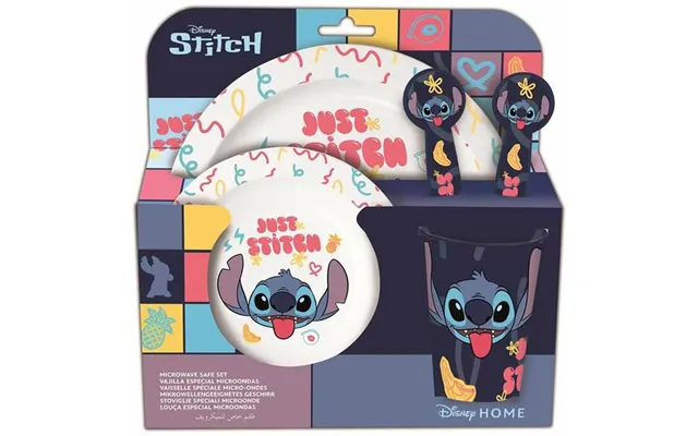 Picnic-sæt Til Børn - Disney Stitch, 5 Dele