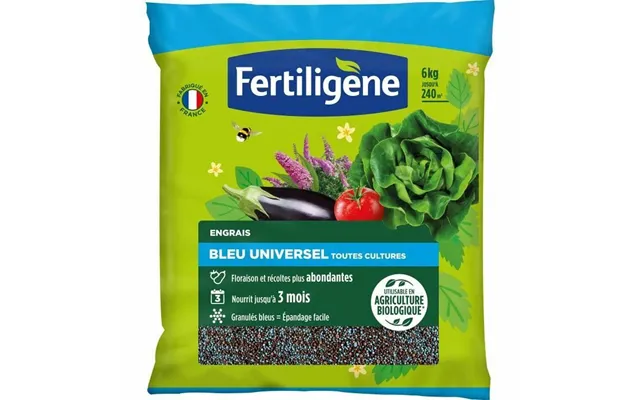 Plantegødning Fertiligène - Organisk, 6 Kg