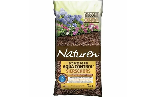 Plantejord Og Barkmulch Naturen Aqua Control 40 L