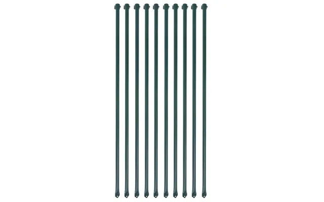 Plantestænger 10 Stk. 1 M Metal Grøn product image
