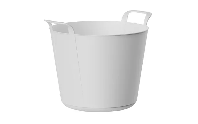 Plastiken Multifunktionel Plastikkurv - Hvid 42 L