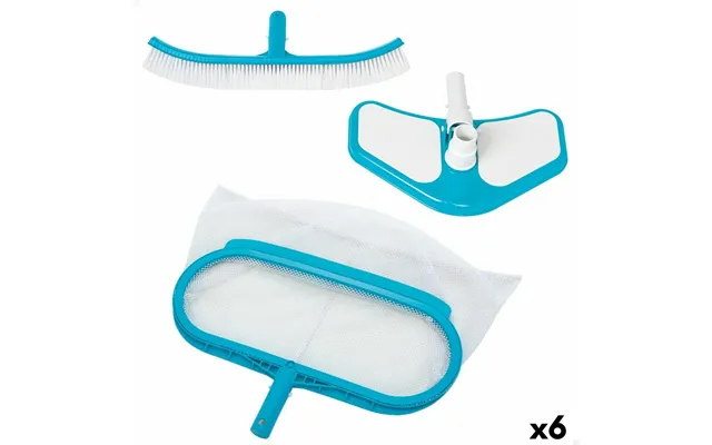 Pool Vedligeholdelsessæt Intex Deluxe - 6 Enheder 44 × 3 × 29,5 Cm