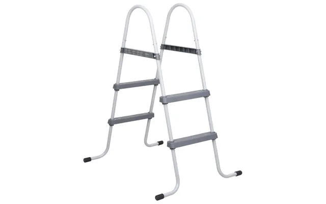 Poolstige 84 Cm Stål Grå
