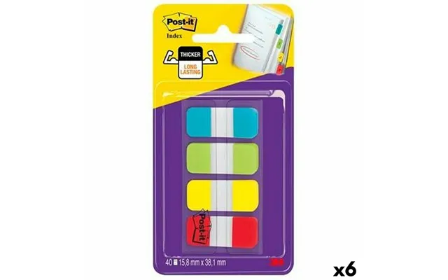 Post-it Index Klæbesedler - Multifarver