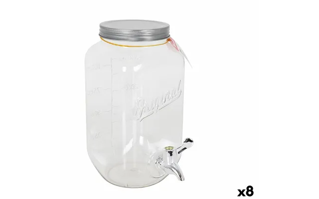 Privilege Drinksdispenser Med Hane 4 L Pakke Med 8