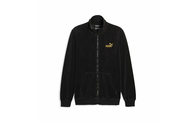 Puma Ess Minimal Gold Velour Sport Jakke Til Mænd - L