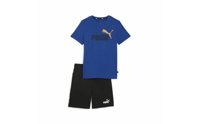 Puma Essentials Sportssæt Til Børn - Blå 3-4 År