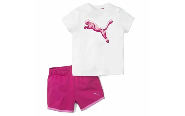 Puma Minicats Alpha Sæt Til Børn - Pink 9-12 Måneder