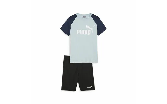 Puma Sportssæt Til Børn - T-shirt Og Shorts, Multifarvet 3-4 År