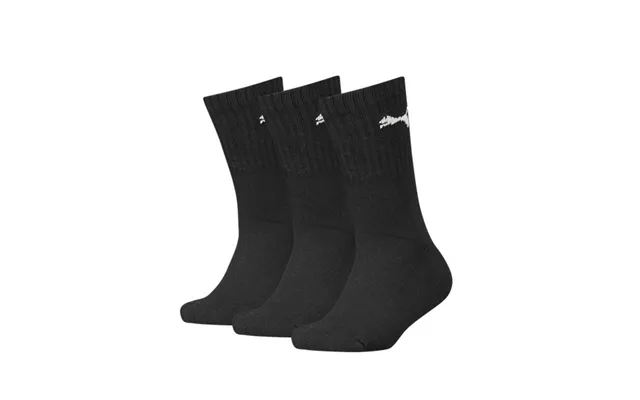 Puma Sportsstrømper Til Børn, Sort - 3 Pak 31-34