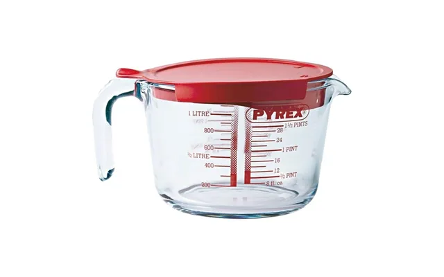 Pyrex Classic Målebæger I Glas - 1 Liter, Gennemsigtig