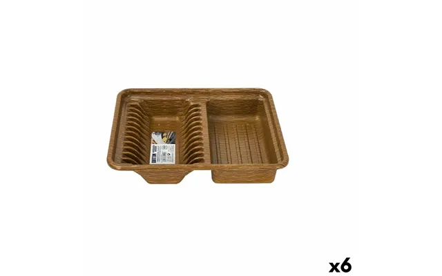 Quttin Afdrypningsstativ Til Køkkenvask 30,5 × 40 Cm - 6 Stk