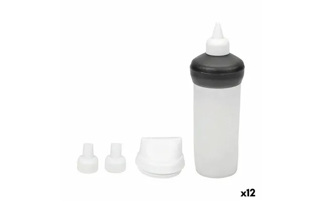 Quttin Kage Dekorationskit - 5 Dele, Udskiftelige Dyser, 10 × 7 Cm 12 Stk