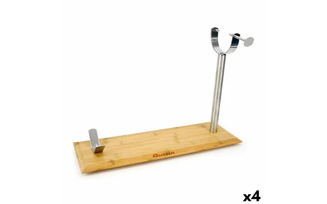 Quttin Skinkeholder I Metal Og Bambus 48,5 × 16,5 × 2,3 Cm - 4 Stk