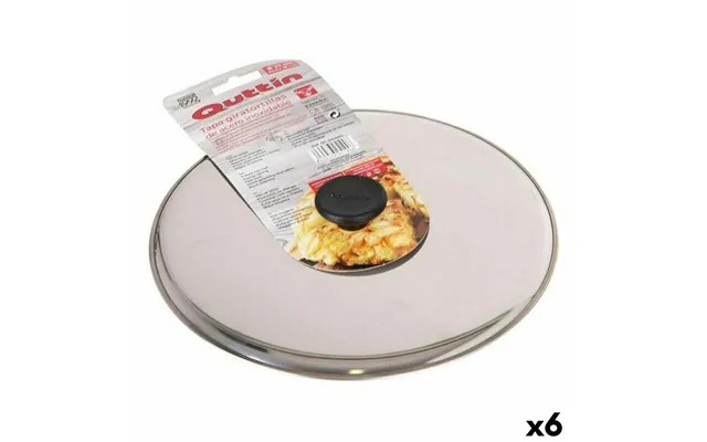 Quttin Tortilla-vendelåg Ø 27 Cm - Rustfrit Stål 6 Stk