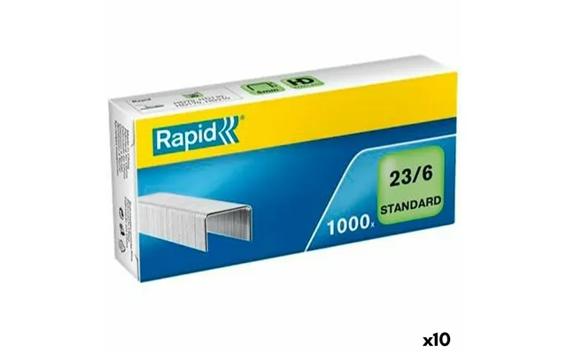 Rapid Hæfteklammer Standard 23 6 - 10 Pakker