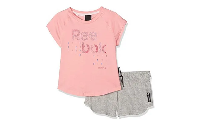 Reebok Træningssæt Til Piger - G Es Ss Bk4374, Pink, 5 År