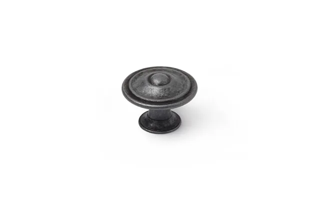 Rei Dørknop 3110 - Sølvfarvet Metal, Ø 35 × 26 Mm, 4 Stk.