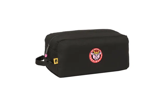 Rejseskotaske Kings League Porcinos - Sort 34 × 15 × 18 Cm