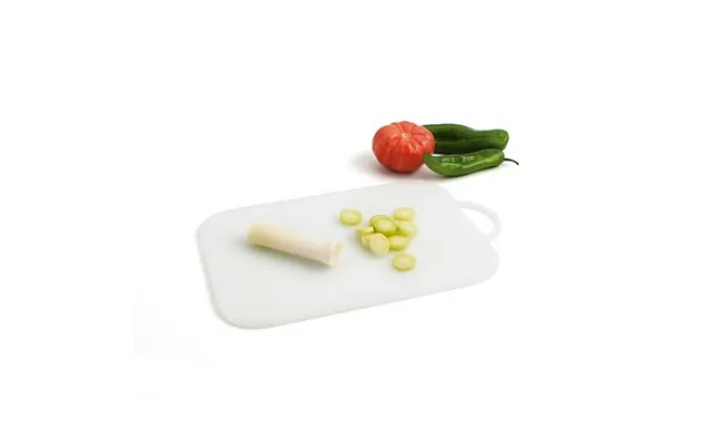 Renova Skærebræt - Hvid Plastik, 35 × 24,5 Cm