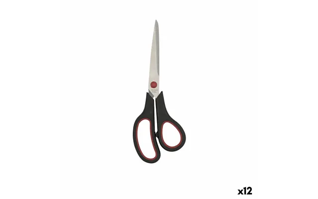 Rico Køkkensaks - Sort Rød, Metal, 21 Cm 12 Stk.