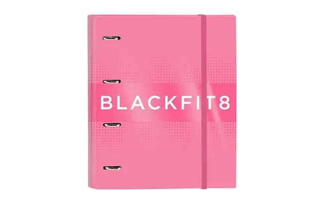 Ringbind A4 Blackfit8 Glow Up - Pink 27 × 32 × 3,5 Cm