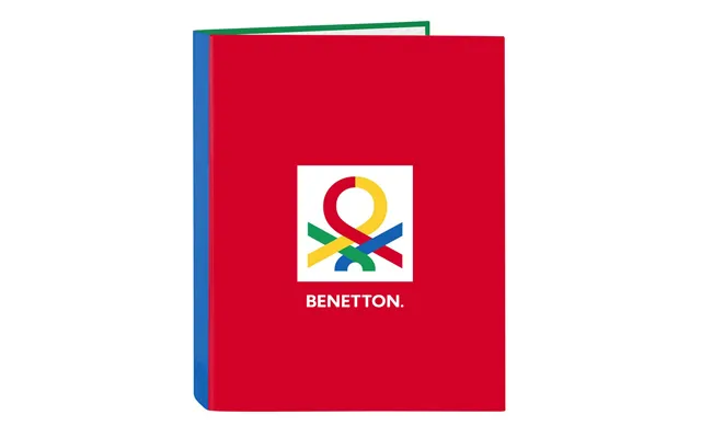 Ringbind Benetton Pop Grå A4 26.5 X 33 X 4 Cm