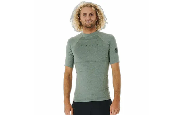 Rip Curl Dawn Patrol Perf Bade T-shirt, Grå - Mænd S
