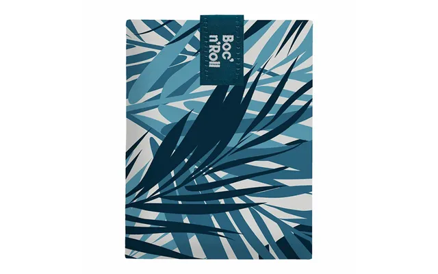 Roll'eat Boc'n'roll Essential Jungle Sandwich Etui - Blå 11 × 15 Cm