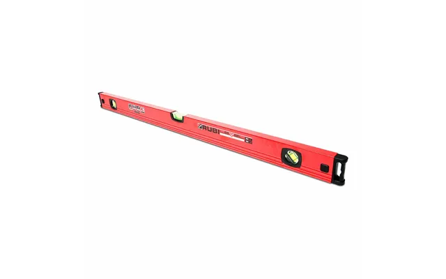 Rubi Rubilevel Vaterpas I Aluminium - 80 Cm, Rød