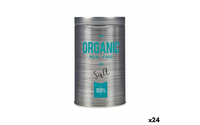 Saltkar Kinvara Organic - Grå Dåse 10,4 × 18,2 × 10,4 Cm 24 Stk