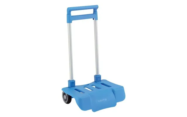 Sammenklappelig Vogn Til Rygsæktransport Safta Sf-641077605 Blå 30 X 85 X 23 Cm