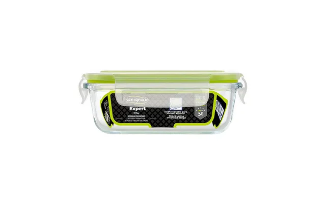 San Ignacio Expert Madkasse 370 Ml - Gennemsigtig Glasbeholder