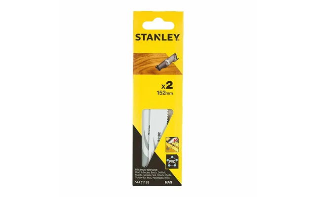 Savklinge Til Bajonetsav Stanley Sta21192-xj - 152 Mm 2 Stk.