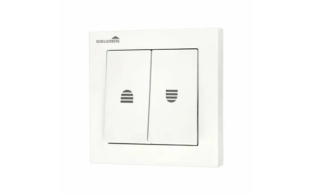 Schellenberg 23005 Dobbelt Kontakt - Hvid, Eu-stik