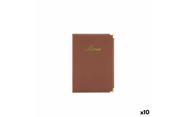 Securit Menuholder Classic Bourgogne 25 × 18 Cm 10 Stk
