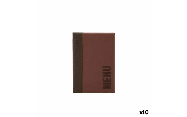 Securit Menuomslag Trendy - Bourgogne, 25,3 × 17,7 Cm