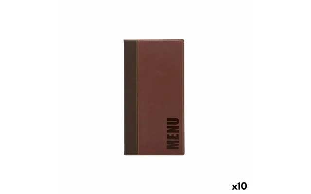 Securit Menuomslag Trendy - Bourgogne, 35,3 × 18,6 Cm 10 Stk