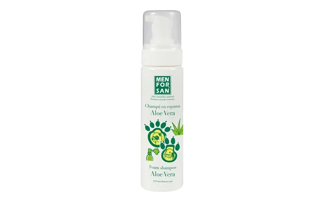 Shampoo Til Fritte Og Gnavere Menforsan Skum Med Aloe Vera 200 Ml